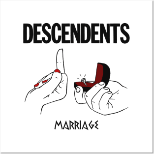 The Descendents Marriage Fan Artwork Posters and Art